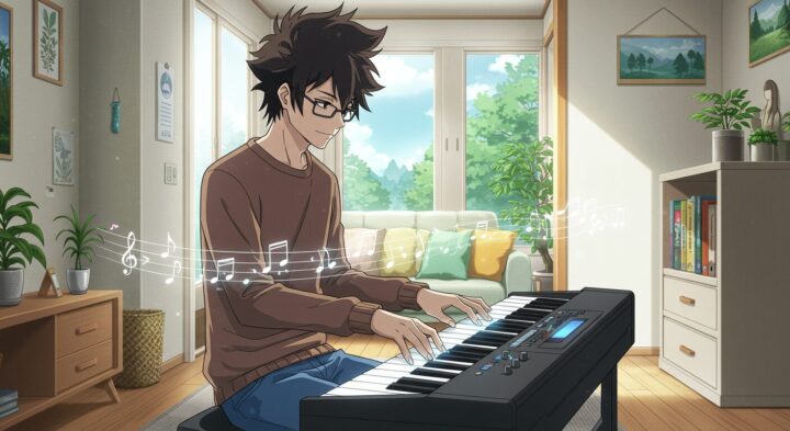 電子ピアノの打鍵音はどれくらい響く