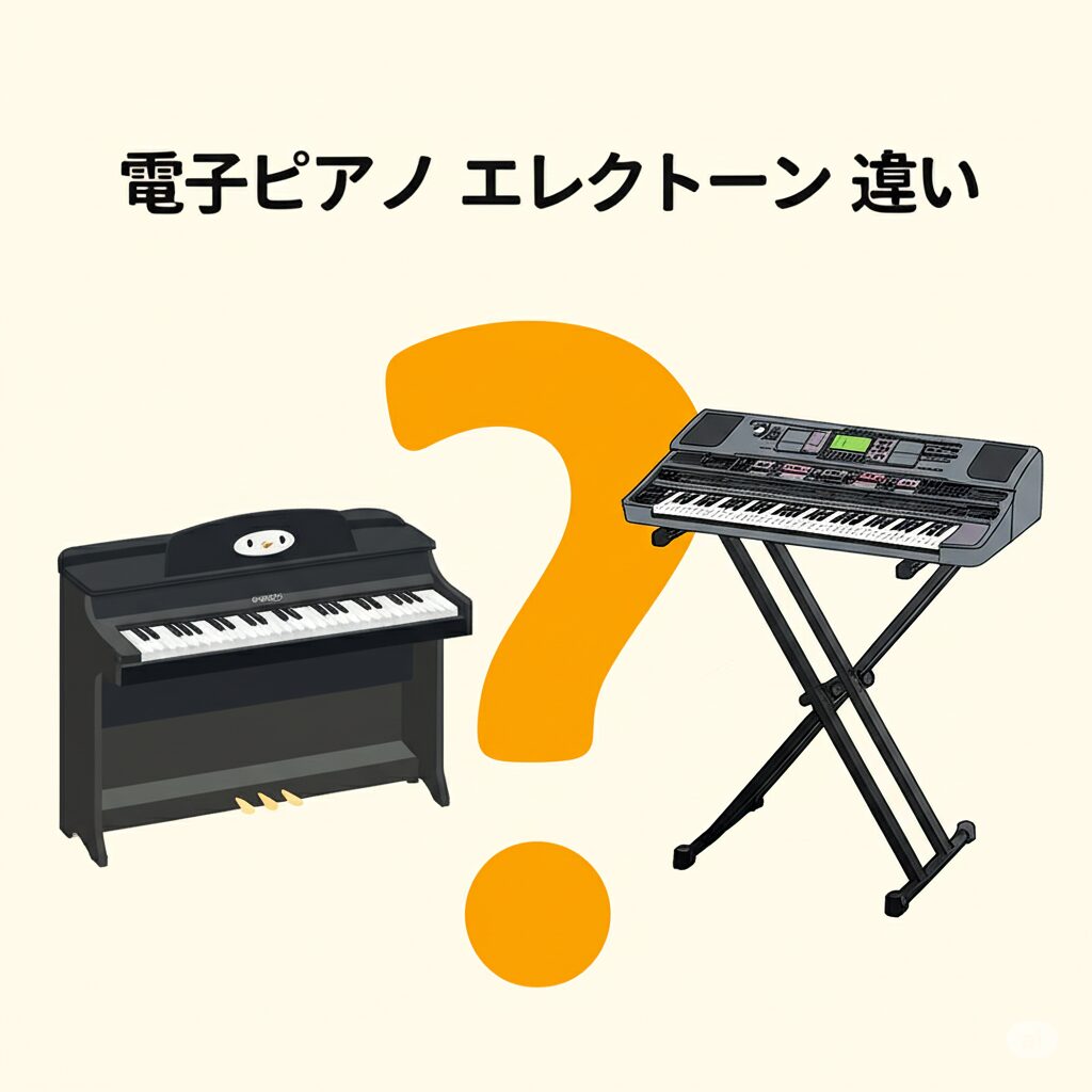 電子ピアノ エレクトーン 違い