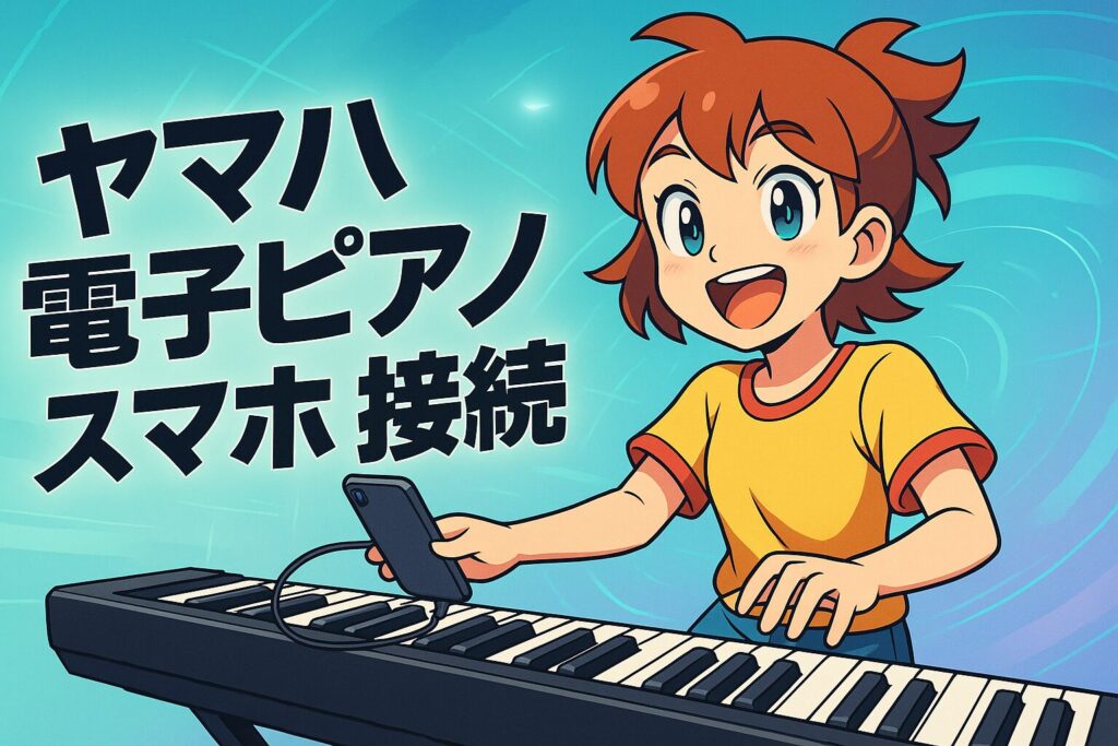 ヤマハ 電子ピアノ スマホ 接続