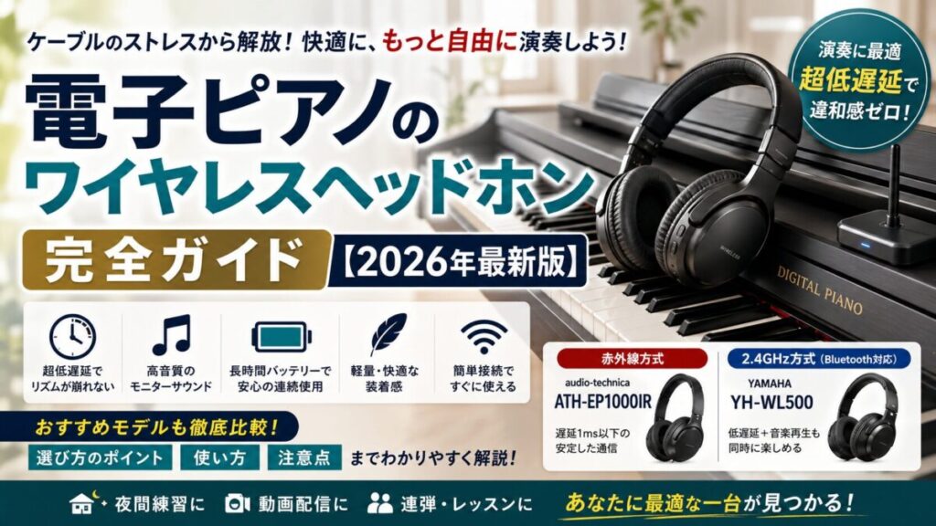 ワイヤレスヘッドホン完全ガイド