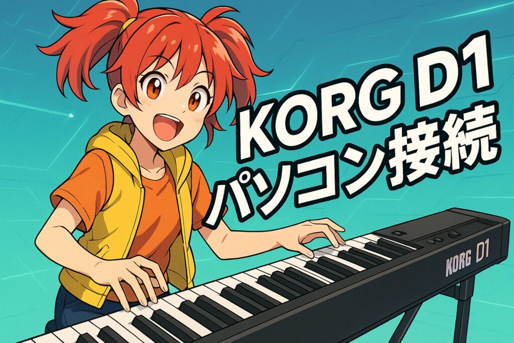 KORG D1パソコン接続：DTM活用と高品質鍵盤の魅力