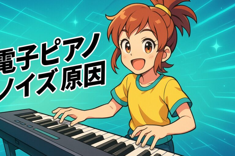 電子ピアノのノイズ原因を完全解明！タイプ別対策ガイド