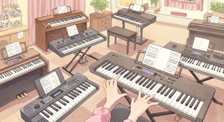 電子ピアノ都内最大級！最適な一台を見つける秘訣