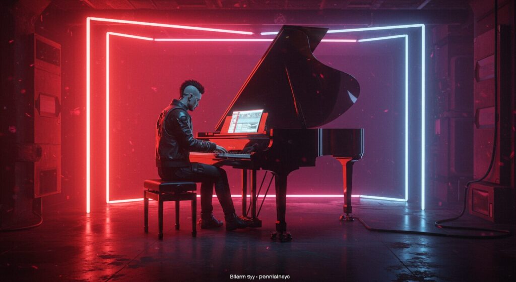 grand piano