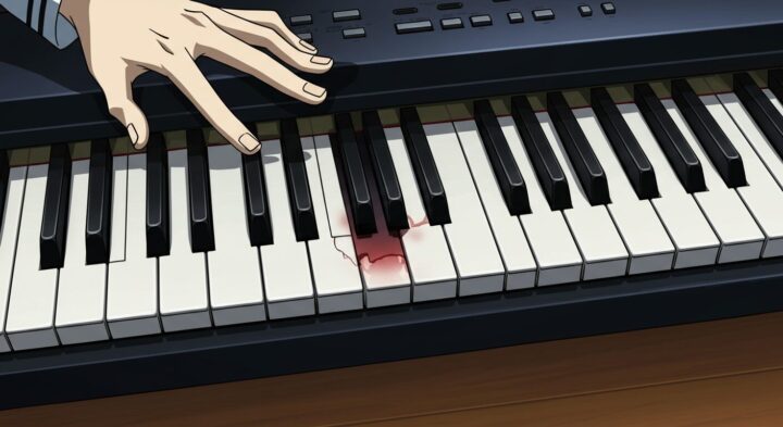 電子ピアノ 鍵盤 戻らない