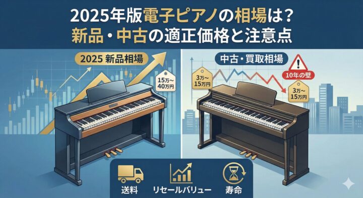 電子ピアノ 相場