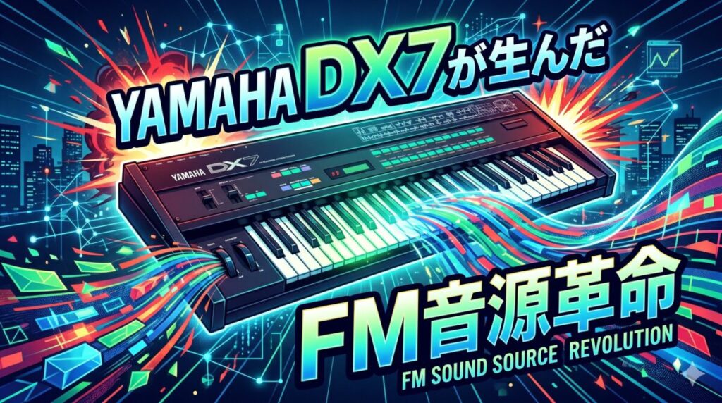 YAMAHA DX7が生んだFM音源革命