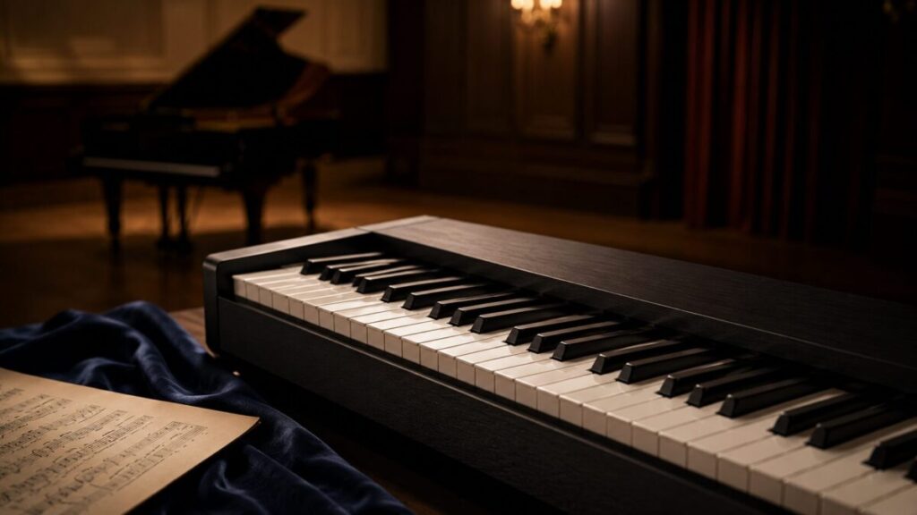 カシオCelviano Grand Hybridとベヒシュタイン共同開発のピアノ